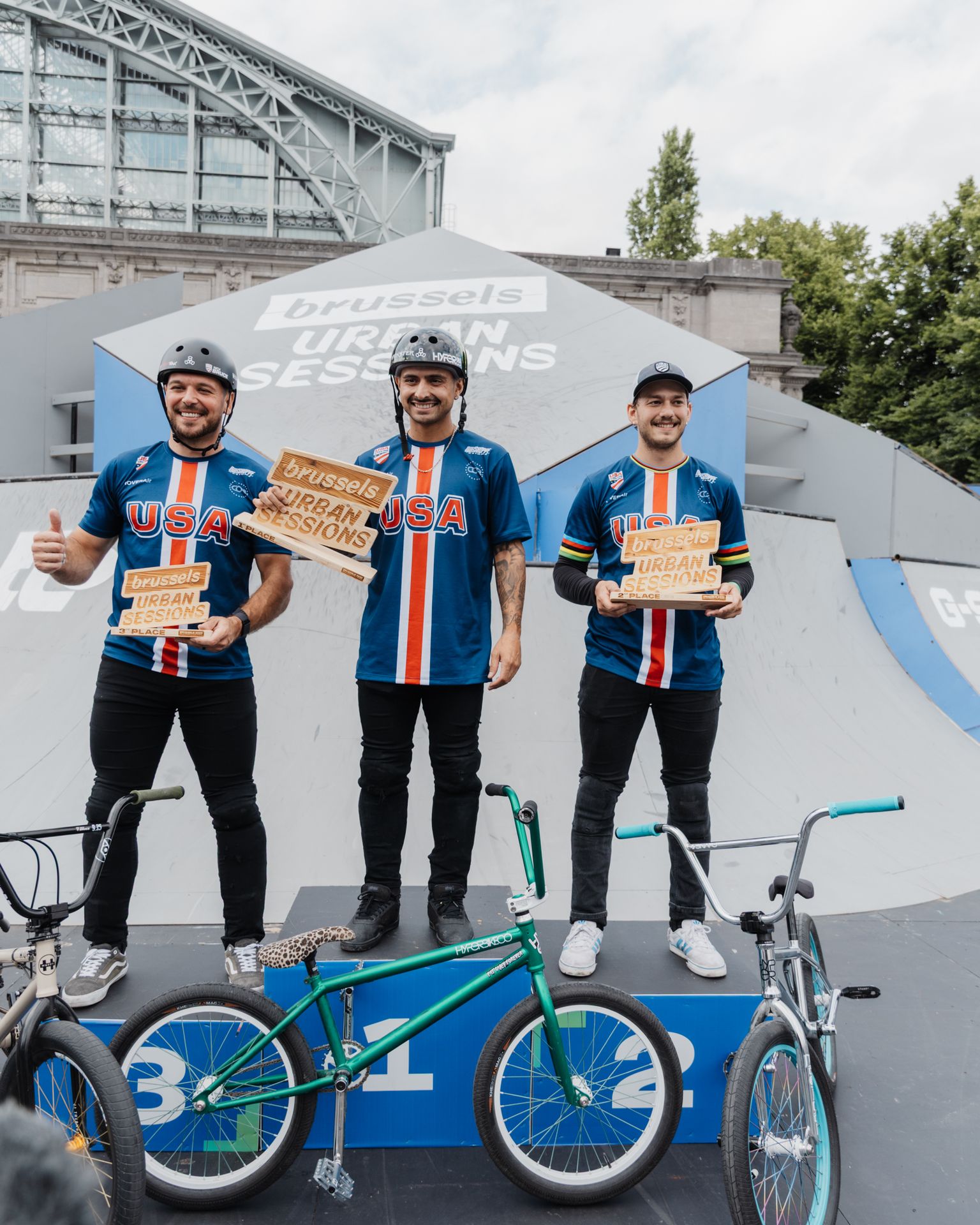 2025 Brussels Urban Sessions Podium