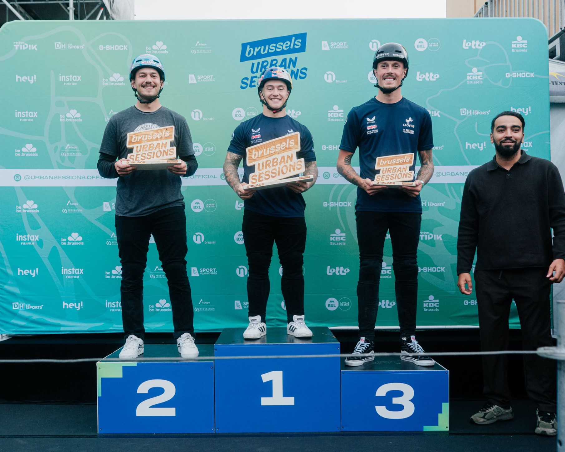 BMX Freestyle Elite Men Podium