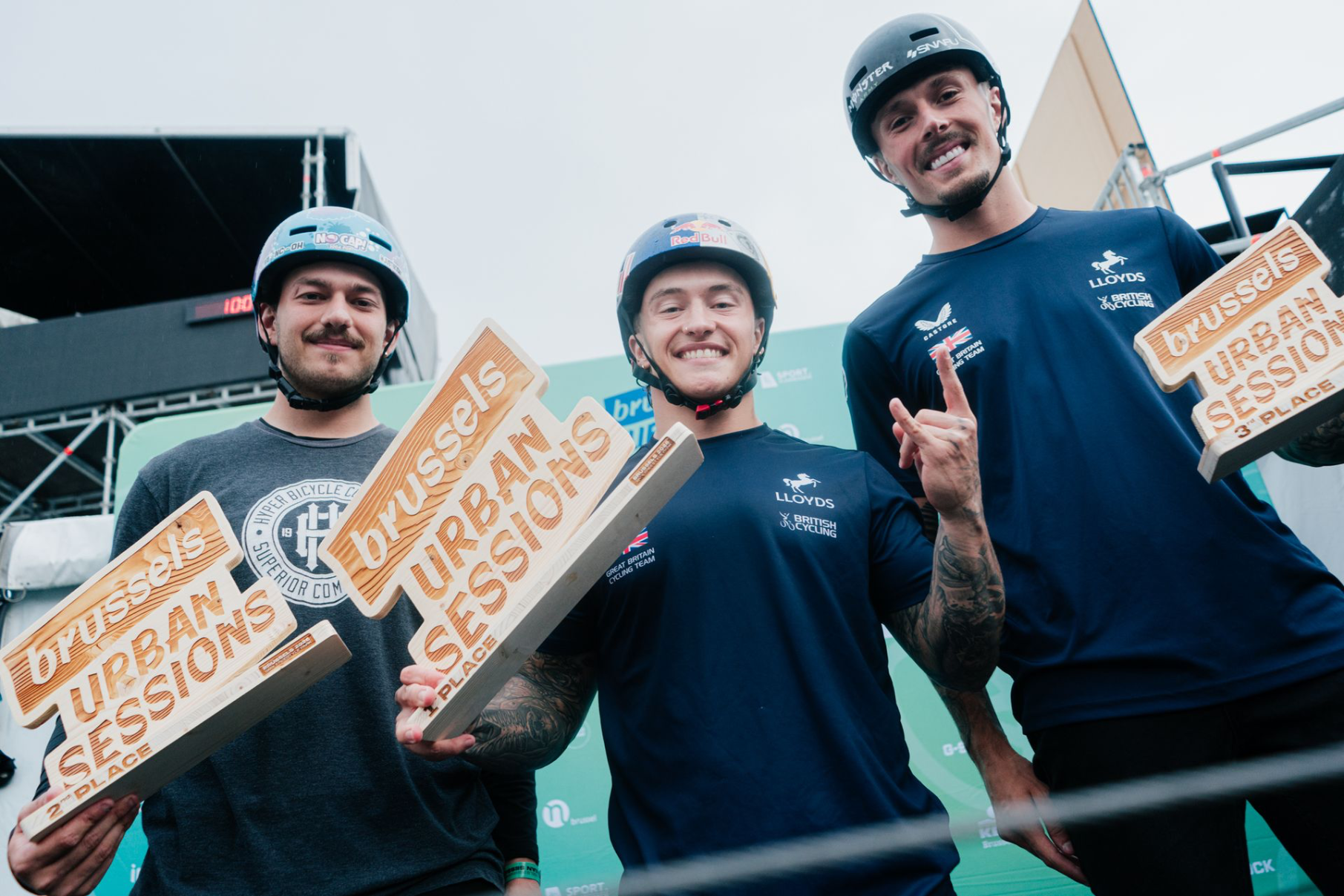 BMX Freestyle Elite Men Podium